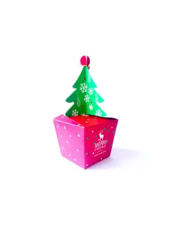 caja arbolito de navidad