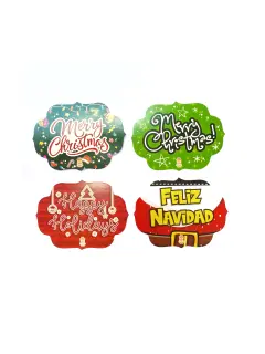 tarjeta de navidad escudo