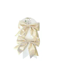 Adornos de lazo de navidad