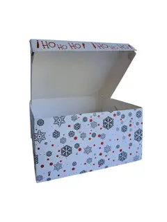 Caja dulce 3 navidad ho ho santa