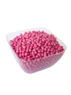 Perlas rosado oscuro