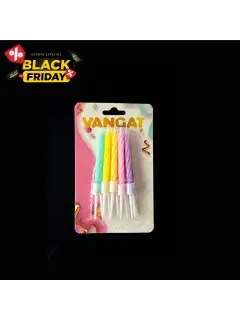 Vela pequeña multicolor