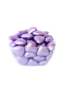 Corazón morado Chocolate tipo dandy