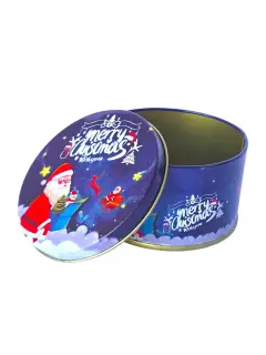 Lata pequeña de navidad