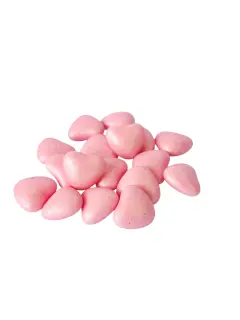 Corazón rosado Chocolate tipo dandy
