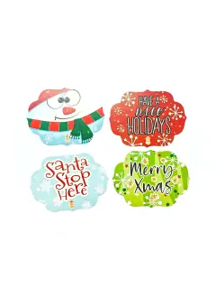 tarjeta de navidad escudo