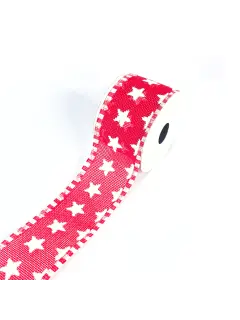Cinta de navidad con malla