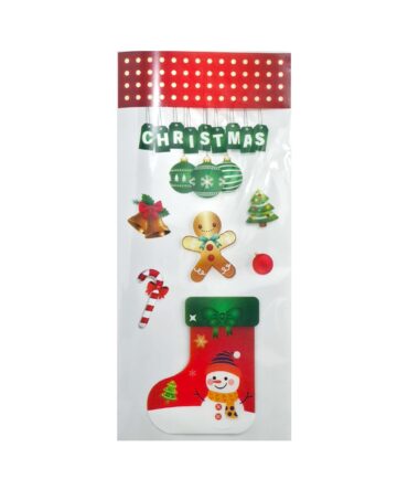 Bolsa de celofan transparente navidad