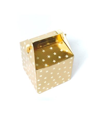 Caja pequeña plata / Dorado