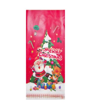 Bolsa de celofán varios colores navidad