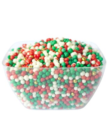 Perlas colores navideños