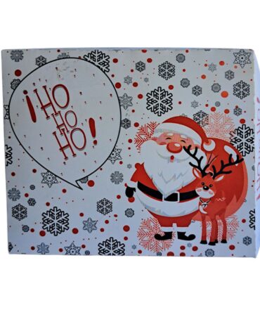 Caja dulce 3 navidad ho ho santa