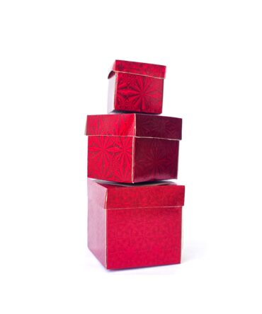 Caja cartón 3 tamaños