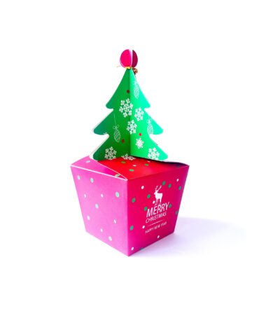 caja arbolito de navidad
