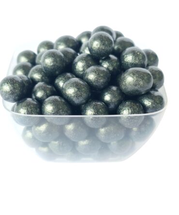 Esfera negra de Maní con chocolate