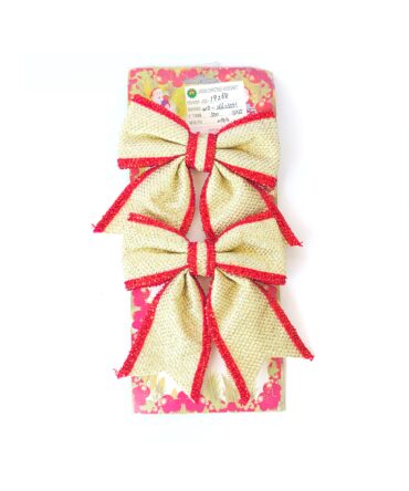 Adornos de lazo de navidad