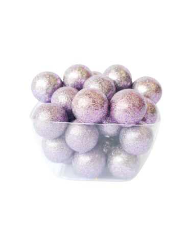 Esfera morado de Maní con chocolates
