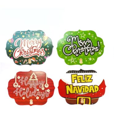 tarjeta de navidad escudo