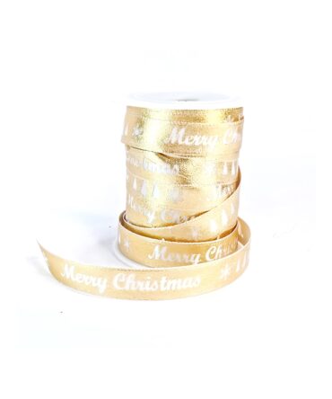 Cintas finas unicolor de tela de navidad