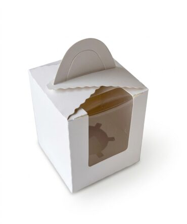 Caja Blanca para Cupcakes #1