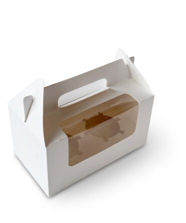 Caja Blanca para Cupcakes #2