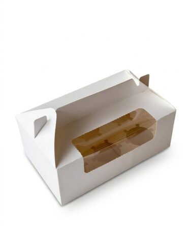 Caja Blanca para Cupcakes #6