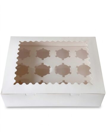 Caja para Cupcakes con Acetato