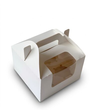 Caja Blanca para Cupcakes #4