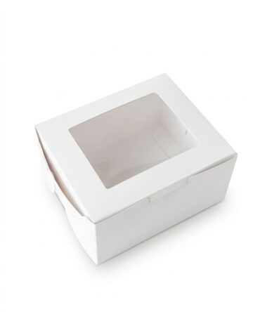 Caja para Dulce con Ventana
