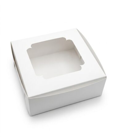 Caja Cuadrada con Ventana