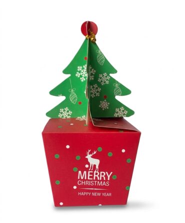 Caja con Arbolito de Navidad