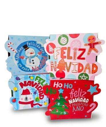 Cajas de Navidad Colores